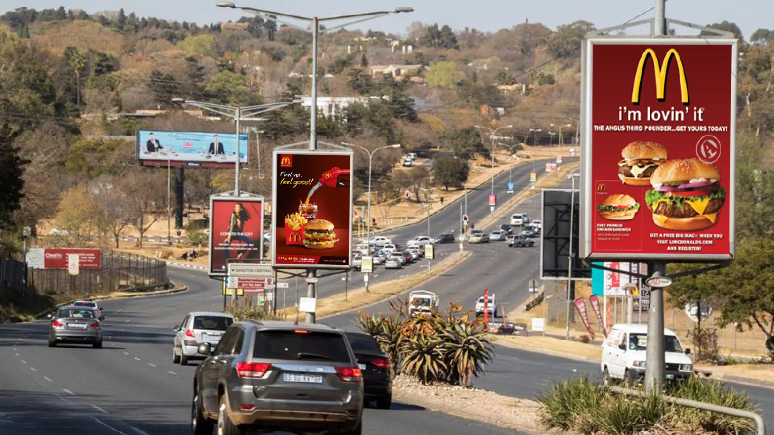 Street Pole advertising